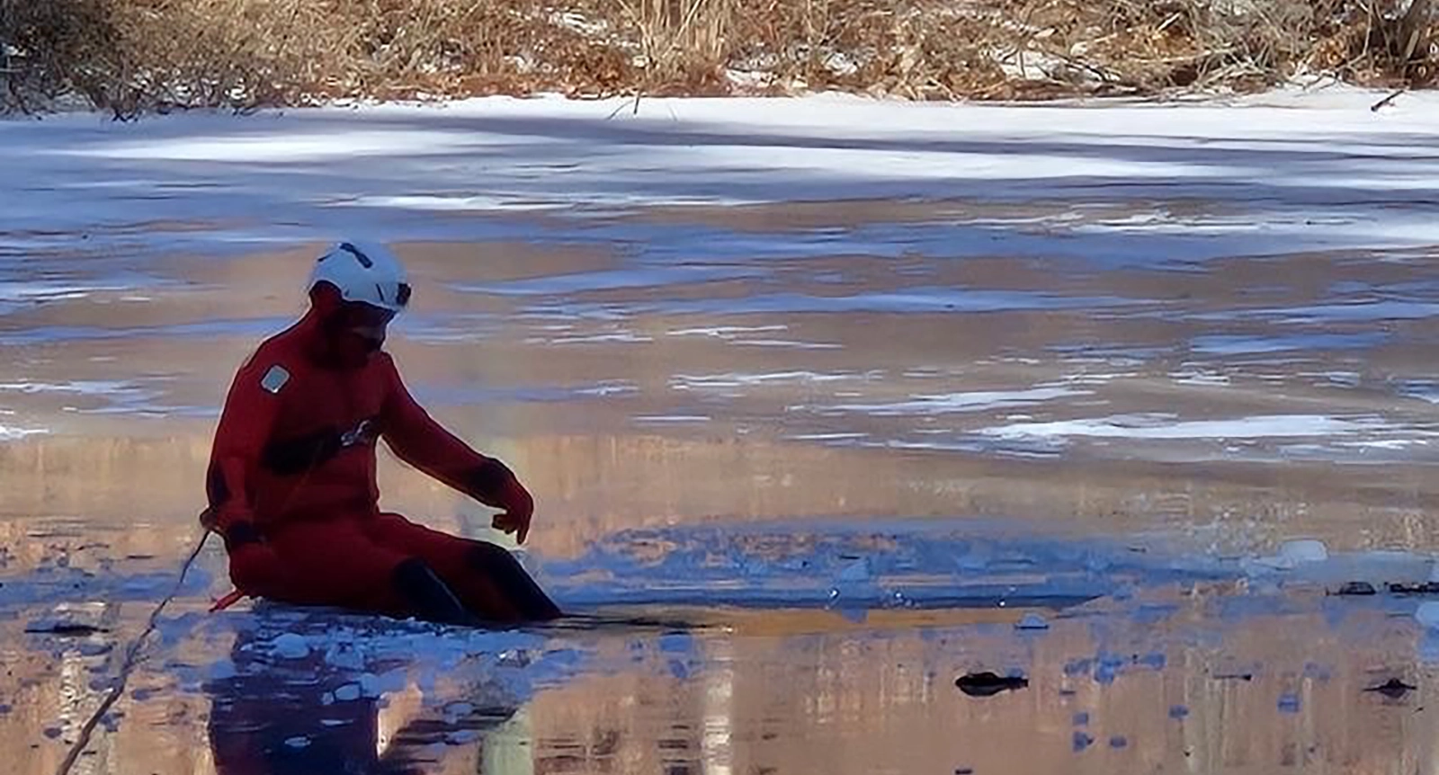 Millwood Fire Ice Rescue